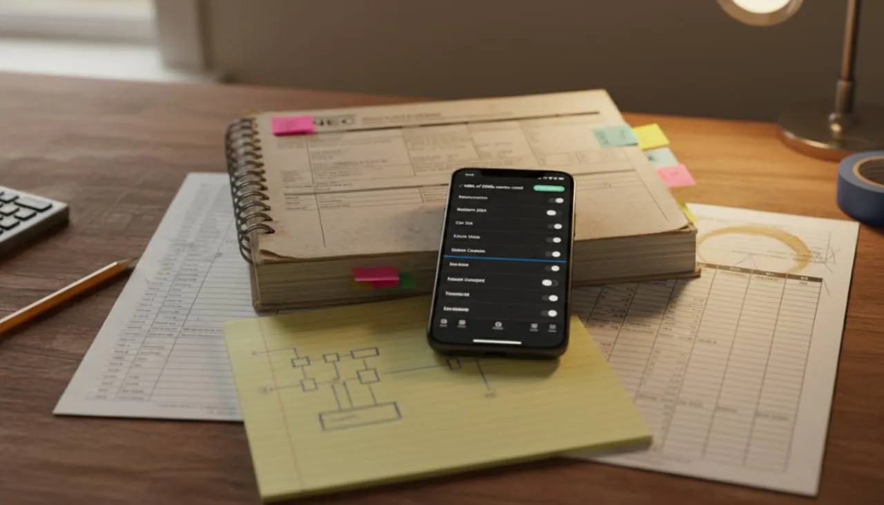 Spreadsheets, paper code books, and pen-and-paper notes replaced by Breakerbox